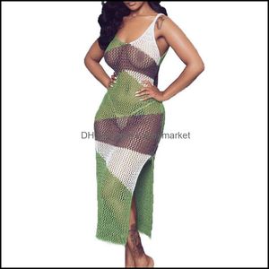 Sarongs Foulards Wraps Chapeaux Gants Accessoires De Mode Robe De Plage D'été Sexy Femmes Fish Net Bikini Maillot De Bain Maillot De Bain Er Ups Maillots De Bain