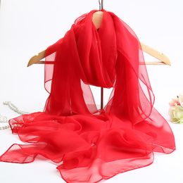 Sarongs Summer Fashion Silk Scarf Dames Lange Size Wrap en Shawl Foulard Femme Bandana Beach Scarf Moslimsjaal 230512