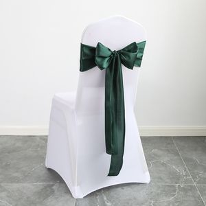 Fajas 10/50/100 Uds. Fajas de satén para silla, lazo para silla de boda, lazo, lazo para fiesta, evento, banquete, decoración de cumpleaños 230721