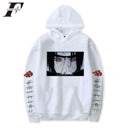 Sasuke / Kakashi Hoodie Mannen / Womens Anime Streetwear Sweatshirt KPOP Jongen / Meisjes Herfst Winter Hip Hop Sasuke / Kakashi Hoodies Y211118