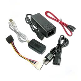 SATA / PATA / IDE DRIVE TO USB 2.0 Câble du convertisseur d'adaptateur pour 2,5 / 3,5 pouces Câble de convertisseur d'adaptateur de disque dur 480 Mo / s