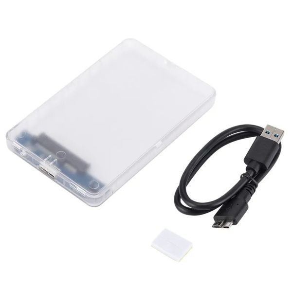 Caja de disco duro móvil SATA3 a USB USB 3.0 DISPILIZADO DURO SSD HDD Estado sólido Caja de disco duro mecánico