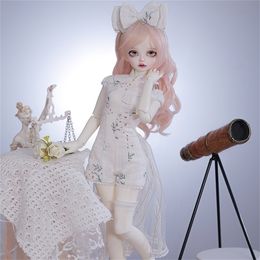 Satani 14 BJD Doll Little Gem 42cm Minifee MSD Resin Toys Luts Fullset Dollzone Jiont Fid Obitsu 220707