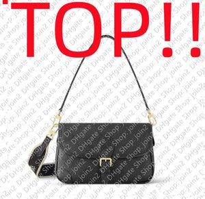 Satchel Top.M46583 Diane Baguette Designer Handtas TOESE TOUNDEN TUNDE CROSSBODE TOP HANDGANG EMPREINTE LEREN