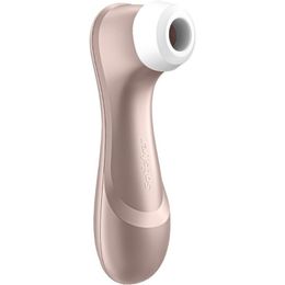 Satisfyer Pro 2 Air-Pulse clitorisstimulator - Contactloze clitoriszuigende drukgolftechnologie, waterdicht, oplaadbaar (rosé goud)