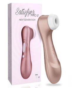 Satisfyer Pro 2 Zuigen Vibrator siliconen G-spot Clitoris stimulator Tepel Sucker Erotische Vrouwen Adult Sex Toys293j3661254