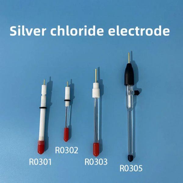 Électrode de chlorure en argent saturé R0303 / 5 AGCL L'électrode de référence AGCL Silver / Silver Chlorure peut être facturée