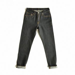 Sauzhan 315XX Taper fit Seedge denim Jeans voor mannen Denim Jeans Ongehuwde BLAUWE Jeans 14.5 Oz Motorfiets v6Ub #