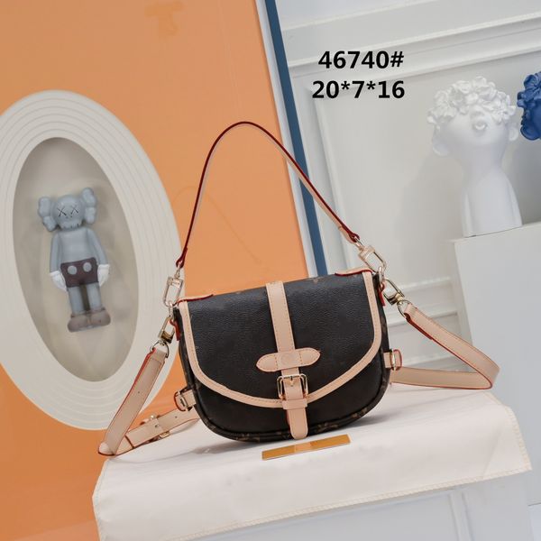 Saumur BB sac à main exclusif débuts en ligne M46740 femme designer nouveau sac à bandoulière sous les bras pochette en cuir sac à bandoulière de luxe sac de maquillage