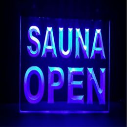 Sauna open bierbar pub neon led bord cadeau man cave221a