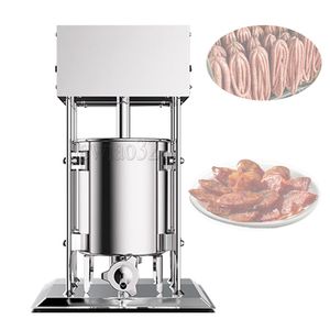 Machine de remplissage de saucisses verticale en acier inoxydable, pour remplissage Commercial, électrique pour la maison