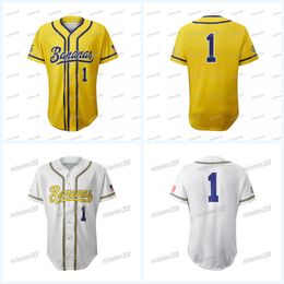 Savannah Bananas Baseball Jersey 2023-2024 Custom Banana Baseball Jerseys Men Vrouwen Jeugd