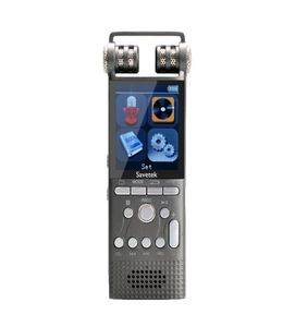 Savetek Professionele spraakgestuurde digitale voicerecorder 8 GB USB-pen Non-stop 60 uur Recroding PCM 1536 Kbps Automatische timeropname 5347003