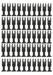 Lame de scie 50pcs 45 mm lame de scie oscillante Oscillant lame multi-outils à haut carbone en acier de coupe outil 8954152