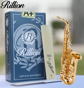 Saxophone 10 pièces force professionnelle 32.5 Rillion alto saxophone roseaux / alto roseaux style classique et populaire facile à jouer