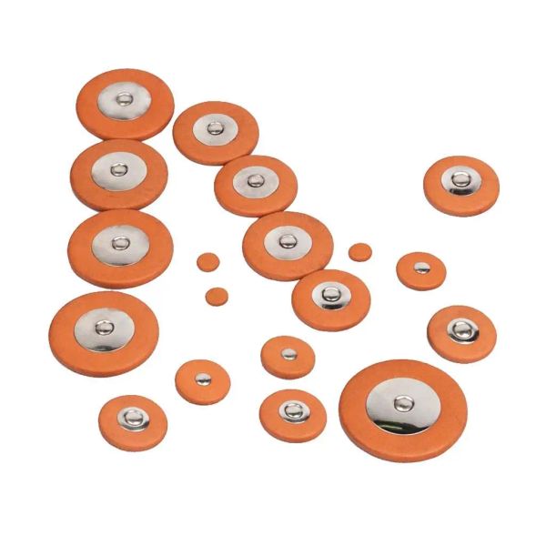 Saxophone 27pcs / lots coussin de saxophone de baryton pour saxophoniste (orange)