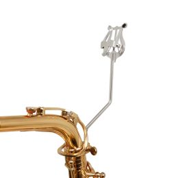 Saxophone alto saxophone music score clip portable sax marge de marche score du support de fixation durable utilisation de l'instrument de musique de musique