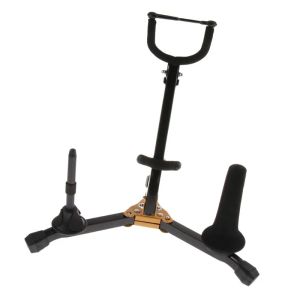 Saxofoon opvouwbare alt tenor saxofoon Saxofoon Stand Woodwind instrumentaccessoires met fluitstandaard en klarinetstandaard