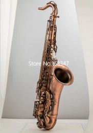 Saxophone Ténor de haute qualité saxophone BB Tune Red Brass Woodwind Instrument avec boîtier de l'embout buccal