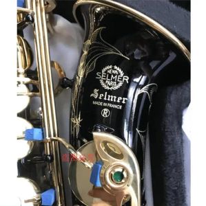 Saxophone Mark VI Modèle noir nickel or e plat alto saxophone eb sax avec accessoires de boîtier