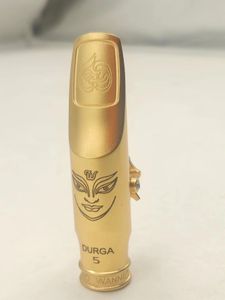 Gold Plated Metal Saxophone Mouthpiece - Alto/Soprano/Tenor Compatible, Sizes 5-9 Available