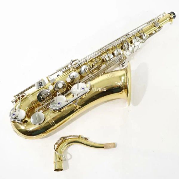 Saxophone populaire Jupiter BB Tune Modèle JTS710GNA Ténor Student saxophone Brass Glod Musical Instrument Professionnel avec Case