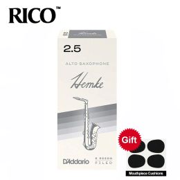 Saxofón Rico Hee Alto Sax Reeds / Saxophone Alto Eb Reeds Fuerza 2.5#, 3# Caja de 5