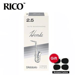 Saxophone rico hee alto sax roseaux / saxophone alto eb roseds force 2.5 #, 3 # box de 5