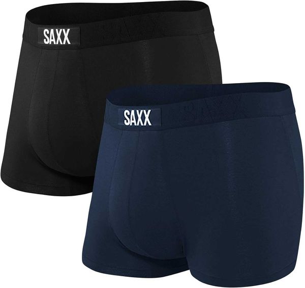 Sous-vêtements masculins SAXX - VIBES Sous-vêtements super doux intégrés dans un petit support de poche - Ensemble de 2 sous-vêtements pour hommes