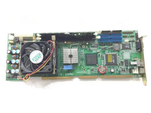 Carte mère industrielle SBC-860 REV A1.2 100% OK carte IPC carte CPU pleine taille ISA PCI carte mère intégrée PICMG1.0 avec CPU RAM pas de ventilateur