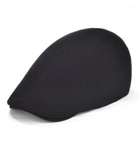 Chapeaux sboy voboom coton hommes femmes chauffeur de capuchon plat noir rétro vintage soft boina baker baker caps hat de taxi 31212812422