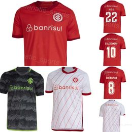 SC Internacional 2023 24 Soccer 8 Maillot Bruno Henrique 10 Alan Patrick 16 Fabricio Bustos 9 Luiz Adriano 28 Pedro Henrique Maillots de football Kits Uniforme Équipe du Club