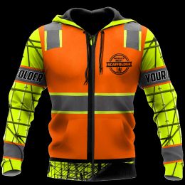 SCOFFOLER Personaliseerde Veiligheid 3D-print unisex Deluxe hoodie mannen sweatshirt streetwear zip pullover casual jas tracksuit-489