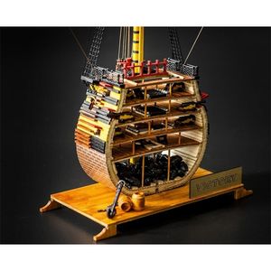 Kits de modèles de navire HMS Victory, échelle 1 200, accessoires de mise à niveau en laiton, manuels en anglais inclus, 220715