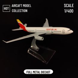 Réplique d'avion en métal à l'échelle 1 400, Espagne Iberia Airlines EU Boeing Airbus Concorde, modèle d'avion moulé sous pression, jouet miniature pour garçons 240118