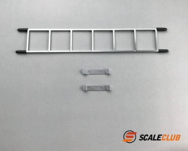 Scaleclub modelo 1/14, cabezal de arrastre, cabezal de barro, mejora de Metal, escaleras de trabajo para Tamiya Lesu, Scania Man Actros, piezas de coche Volvo