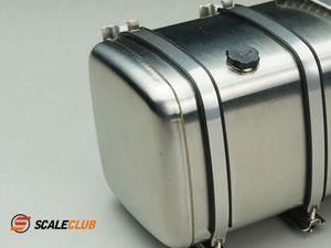 Scaleclub Model 1/14 Slepen Hoofd Modder Hoofd Trailer Metalen Brandstoftank Met Pedaal Voor Tamiya Lesu Rc Truck Trailer Kipper