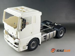 Scaleclub modèle 1/14-pour Tamiya Man châssis entièrement en métal 4x4 4x2 pour Lesu Scania Actros Volvo pièces de voiture remorque de camion Rc