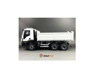 Scaleclub modèle 1/14 entièrement en métal pour camion à benne hydraulique Iveco 6x6 RTR pour jouer