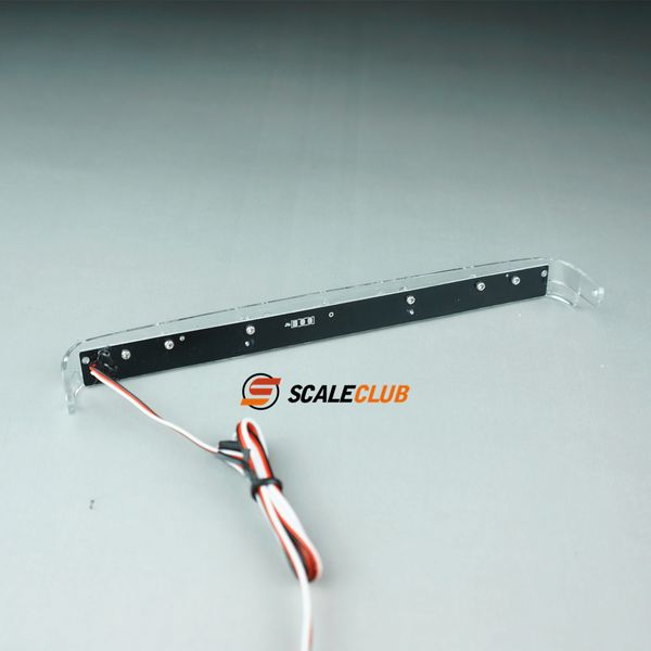 Modelo Scaleclub para Scania R620 R470 R730, luz de techo parasol para Tamiya Lesu Rc, camión, remolque, volquete