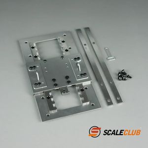 Scaleclub disque de meulage amovible avec jeu de Base 1/14 pour Tamiya Lesu pour Scania Man Actros Volvo pièces de voiture remorque de camion Rc