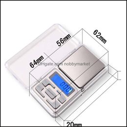 Échelles 100/200/500g x 0,01 g et 500g x0.1g Échelle de bijoux numérique électronique NCE Gram LCD DROP DE DROP DE LA DROIT ÉQUIPEMENTS OTUV4