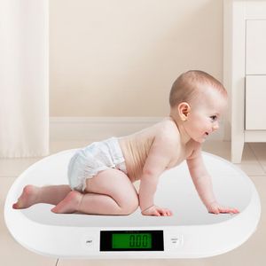 Balance électronique pour bébé, mesure du poids, écran LCD, balance numérique pour nouveau-né, 20kg maximum, précision pour animaux de compagnie, balance de poids pour bébé