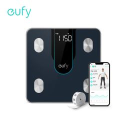 Pèse-personne numérique eufy Smart Scale P2 avec WiFi Bluetooth15 mesures incluant le poids, la graisse corporelle IMC 50 g/0,1 lb
