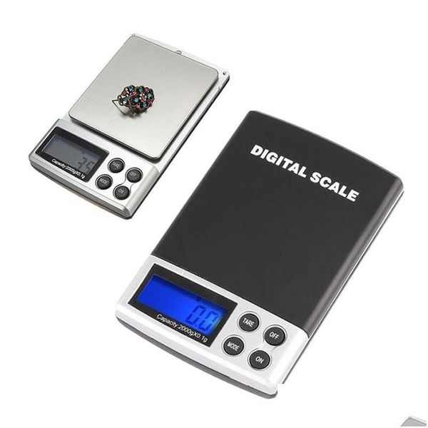 Balances Portable Poche Balance Numérique Mini Sier Pièce Or Diamant Bijoux Peser Nce Poids Cuisine Électronique Drop Livraison Outils Equi Dh8Ve