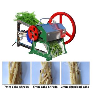 Machine de découpe d'oignons verts Hachoir à gâteau électrique Équipement de transformation des aliments Anneau de poivre en acier inoxydable Broyeur de boulons d'ail Coupeur de segment de haricot