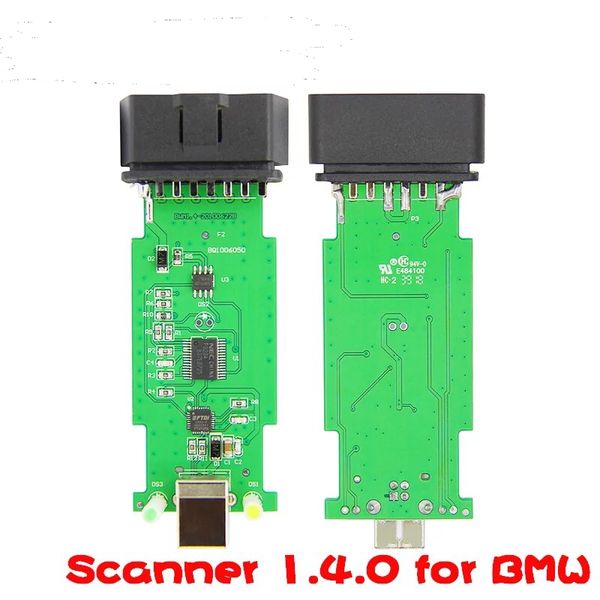 Le scanner 1.4.0 pour BMW peut déterminer le châssis, le modèle, le moteur, la boîte de vitesses et l'ensemble complet