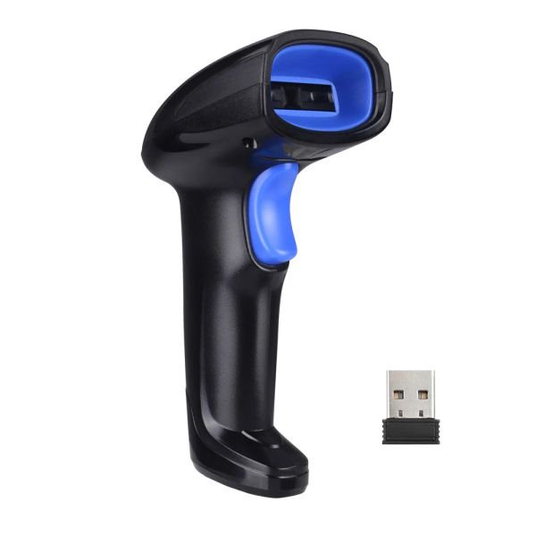 Scanners 1100 1d laser wireless Barcode scanner 2D Bar Bar pour ordinateur portable et ordinateur de bureau en banque et entrepôt Brésil Febran Code