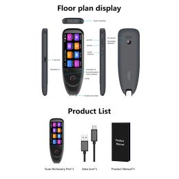 Scanners 2022 NIEUWE DICTIONARY Translator Pen Scanner Tekst Scanning Lezen 116 talen vertalen touchscreen draadloze offline functie