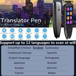 Scanners 2022 S50 Dictionary Translator Pen Scanner Text Scanning Reading 116 Languages translate Touchscreen Wireless Offline Function